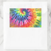 Tie Dye 2 Rechteckiger Aufkleber (Tasche)