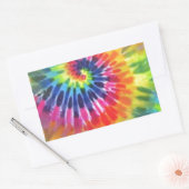 Tie Dye 2 Rechteckiger Aufkleber (Umschlag)