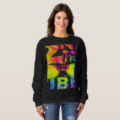 Tie Dye 2nd Grade Vibes Teacher First Day Of Back Sweatshirt (Vorne ganz)