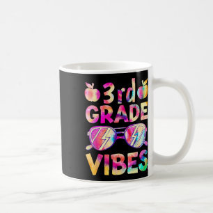 Tie Dye 3. Klasse Vibes Lehrer Erster Schultag Byc Kaffeetasse