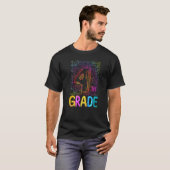 Tie Dye 4th Grade Fourth Grade Teachers Back To Sc T-Shirt (Vorne ganz)