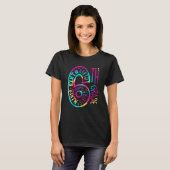 Tie Dye 6th Grade Typography Teacher Team Sixth Gr T-Shirt (Vorne ganz)