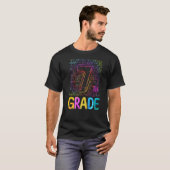 Tie Dye 7th Grade Seventh Grade Teacher Back To Sc T-Shirt (Vorne ganz)