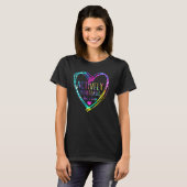 Tie Dye Actively Monitoring Like A Boss Fun Teache T-Shirt (Vorne ganz)