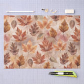 Tie Dye Autumn Floral Seidenpapier (Handwerk)