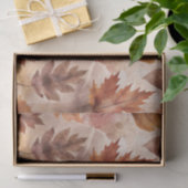 Tie Dye Autumn Floral Seidenpapier (Geschenk)