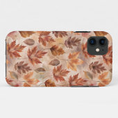 Tie Dye Autumn Leaves Case-Mate iPhone Hülle (Rückseite (Horizontal))
