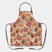 Tie Dye Autumn Leaves Schürze (Vorderseite)
