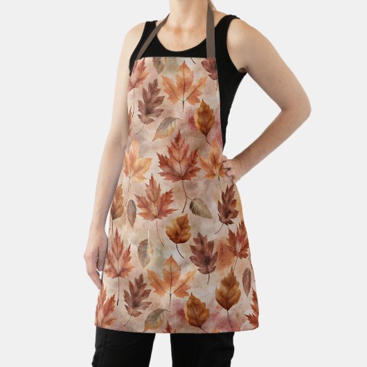 Tie Dye Autumn Leaves Schürze (InSitu)