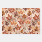 Tie Dye Autumn Nature Geschenkpapier Set (Vorderseite 3)