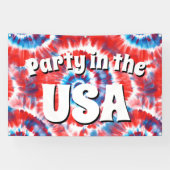Tie-Dye Banner (Horizontal)
