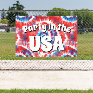 Tie-Dye Banner