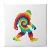Tie Dye Bigfoot Fliese (Vorderseite)
