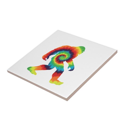 Tie Dye Bigfoot Fliese (Seite)