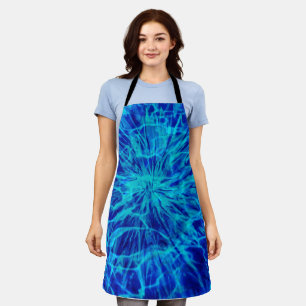 TIE DYE BLAU SCHÜRZE