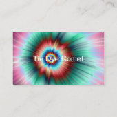 Tie Dye Comet Visitenkarte (Rückseite)
