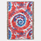 Tie-Dye Decke (Vorderseite Vertikal)