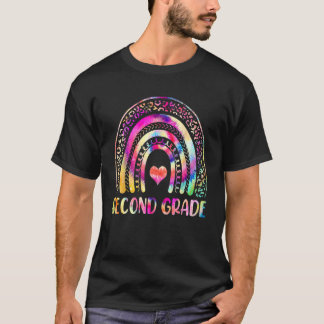Tie Dye Erster Tag der 2. Klasse Glücklicher Rückk T-Shirt