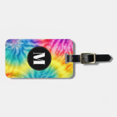 Tie-Dye-Gepäckanhänger Gepäckanhänger (Vorderseite horizontal)