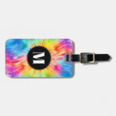 Tie-Dye-Gepäckanhänger Gepäckanhänger (Vorderseite horizontal)