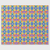 Tie-Dye Geschenkpapier (Flach)