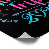 Tie Dye Girls Trip 2026 Trouble When We Are Togeth Poster (Ecke)