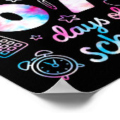 Tie Dye I Survived 67 Days Of School Funny Six Sev Poster (Ecke)