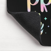 Tie Dye in meiner Vorschulzeit Mousepad (Ecke)