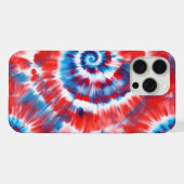 Tie-Dye iPhone Hülle (Rückseite (Horizontal))