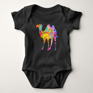TIE-DYE-KAMEL BABY STRAMPLER