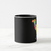 TIE DYE KAMEL TASSE (Zentrum)