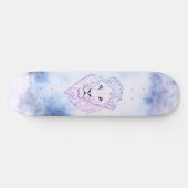 Tie-Dye-Löwen Skateboard (Horizontal)