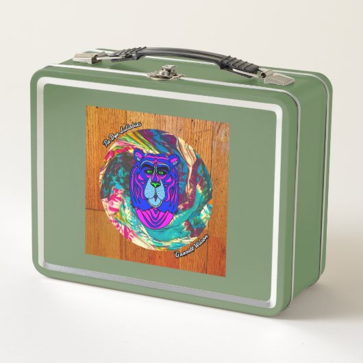 Tie Dye Lullabies Stash Box Metall Brotdose (Vorderseite)