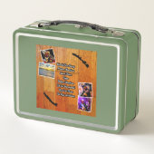 Tie Dye Lullabies Stash Box Metall Brotdose (Rückseite)