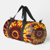 Tie-Dye-Mandala-Muster Duffle Bag (Rechte Ecke)