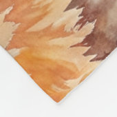 Tie Dye Organic Art Fleecedecke (Ecke)