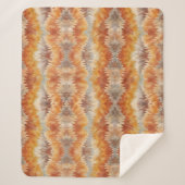 Tie Dye Organic Art Sherpadecke (Vorderseite)