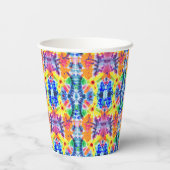 Tie-Dye Pappbecher (Rückseite)