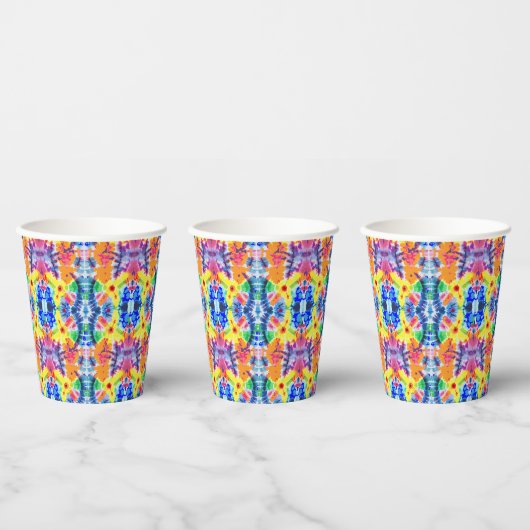 Tie-Dye Pappbecher (Multi)