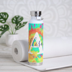 Tie Dye personalisiert  Trinkflasche