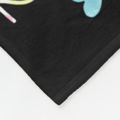 Tie Dye School's Out Forever Ruhestand Lehrer Fleecedecke (Ecke)
