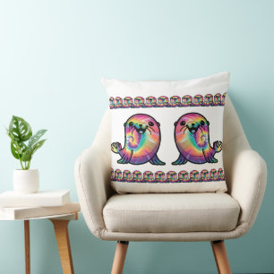 Tie Dye Seelöwe Kissen
