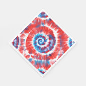 Tie-Dye Serviette (Ecke)