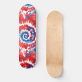 Tie-Dye Skateboard (Vorderseite)