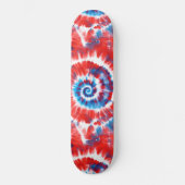 Tie-Dye Skateboard (Vorderseite)