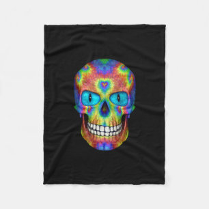 Tie Dye Sky Custom Fleece Decke