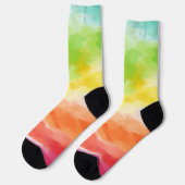 Tie Dye Socken (Linkes Detail)