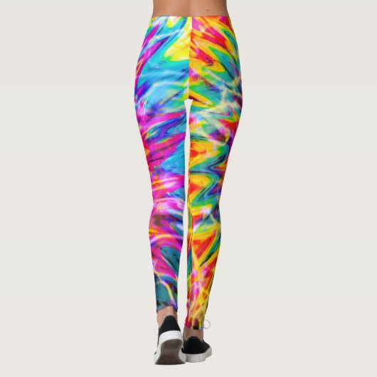 TIE DYE SPLASH  LEGGINGS (Rückseite)