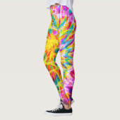 TIE DYE SPLASH  LEGGINGS (Links)