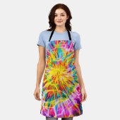 TIE DYE SPLASH SCHÜRZE (Getragen)
